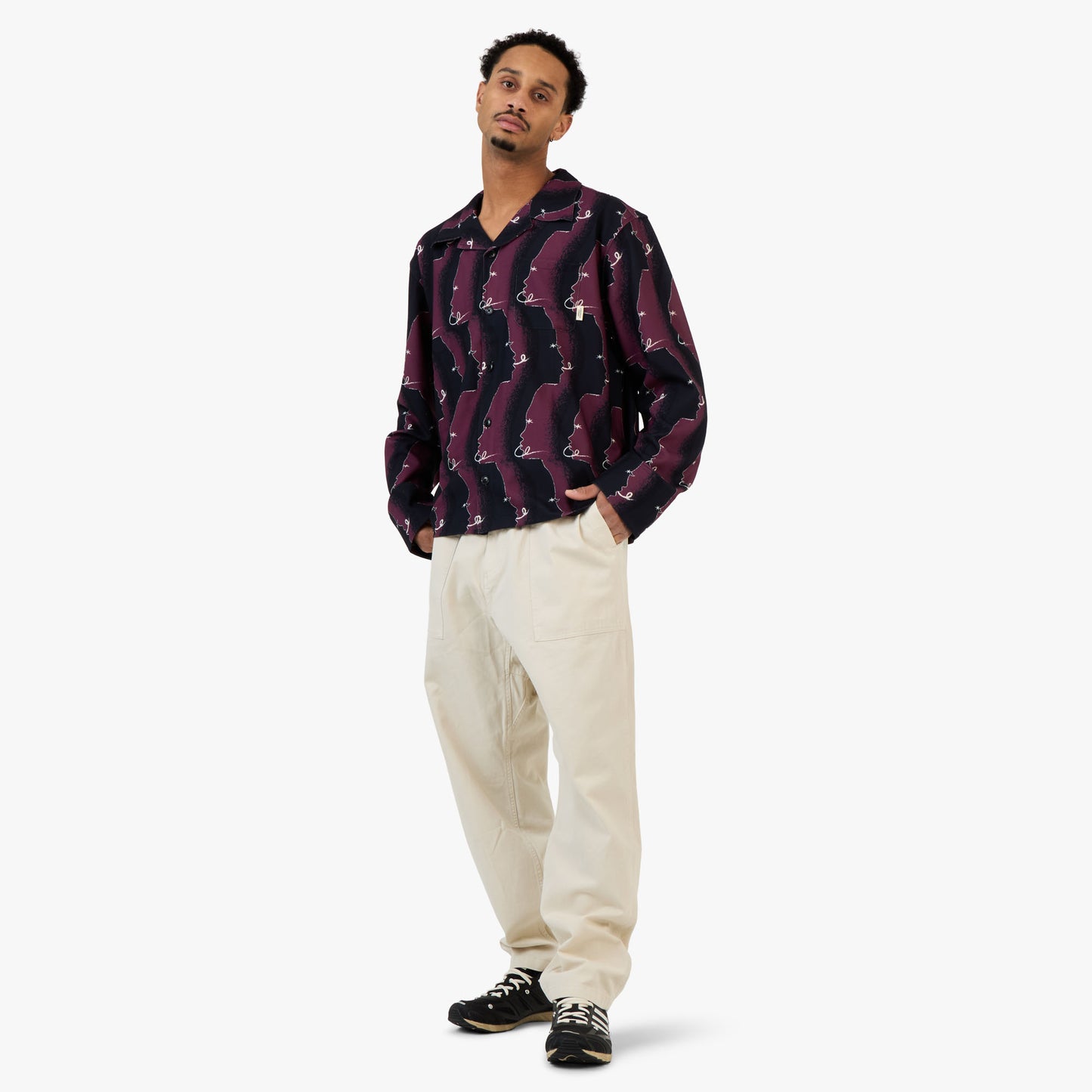 Adidem Astericks Face Camp Collar Dark
