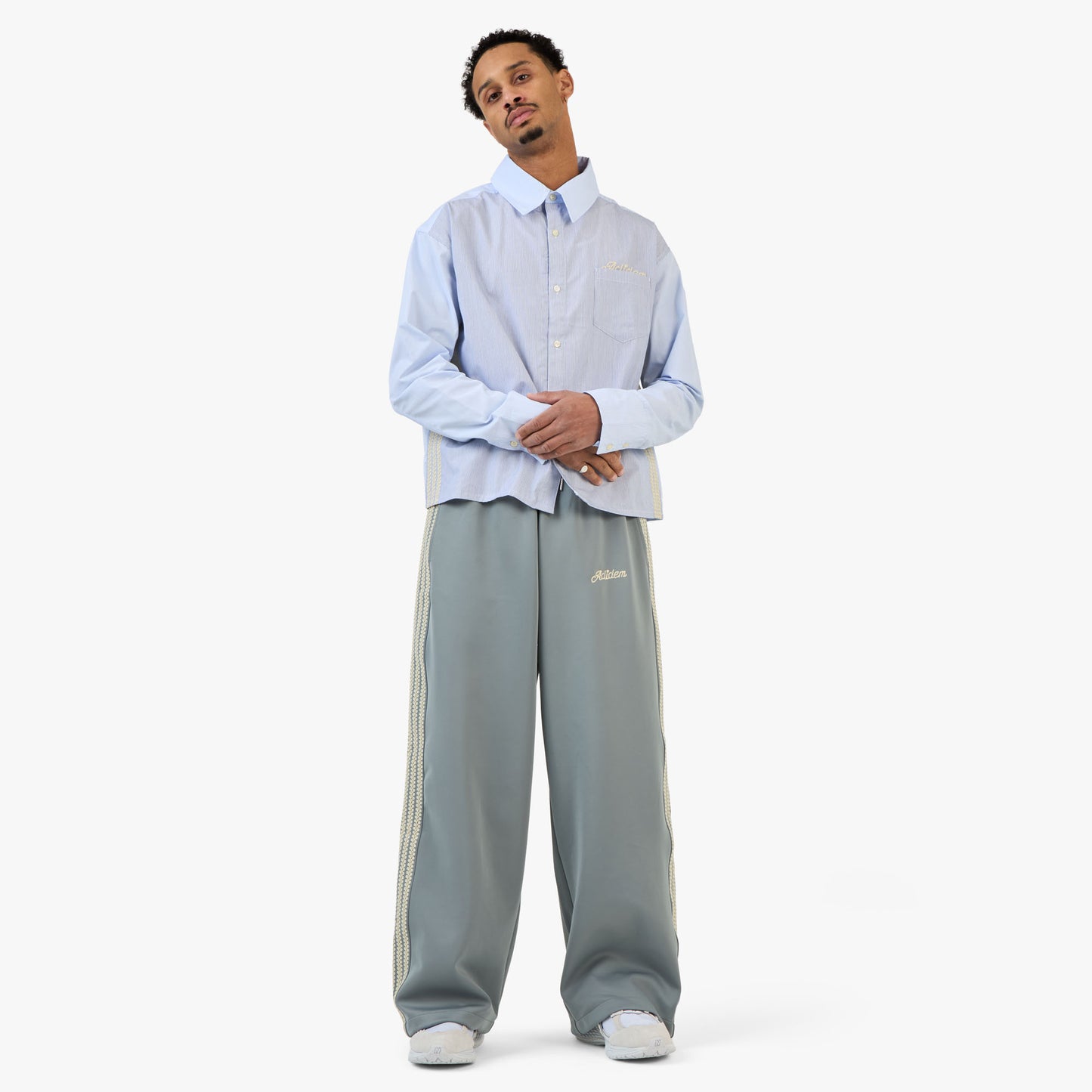 Adidem Asterisks Weave Track Pants / Teal