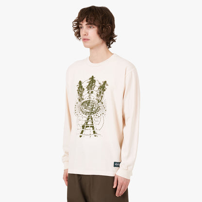 Afield Out STONE L/S T-Shirt Bone