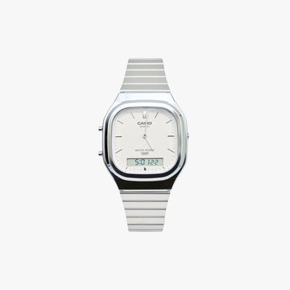 Casio AQ-240E-7A2 Vintage Silver / Cream