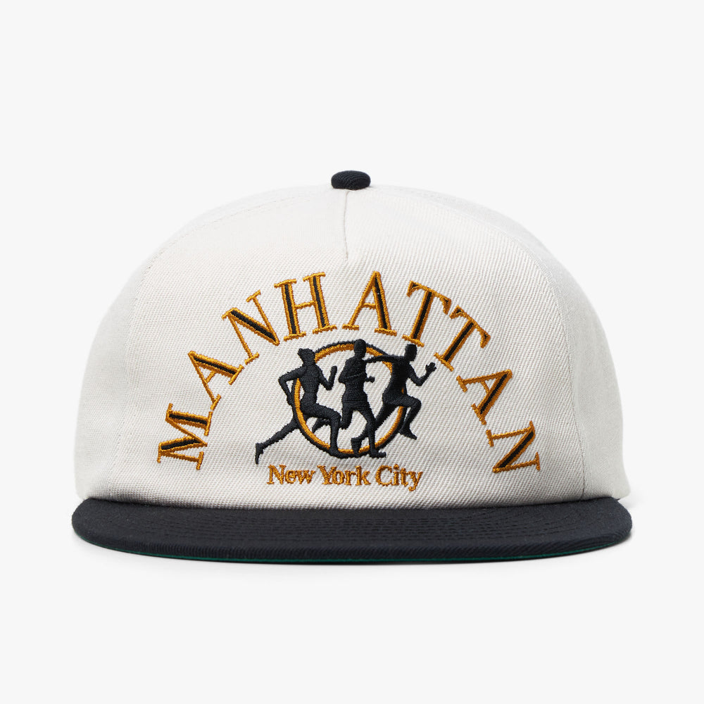 Awake NY 5 Borough Snapback Hat Manhattan / White – Livestock