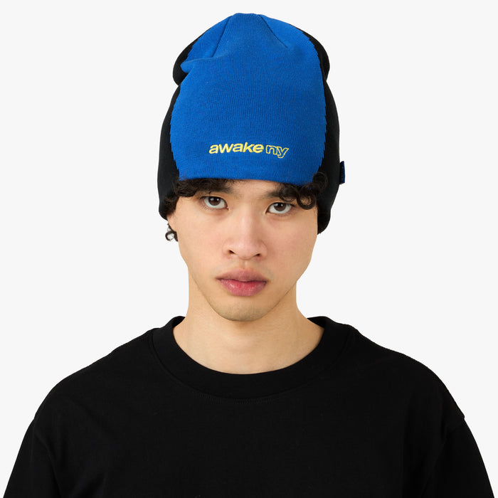 Awake NY Tuque à panneaux Bleu 1