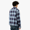 Awake NY Chemise en Flanelle à zip Bleu 3