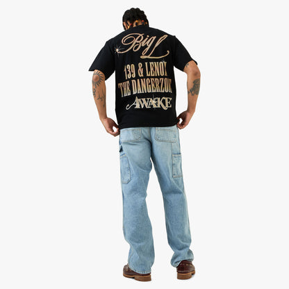 T-shirt Awake NY Ebonics / Noir