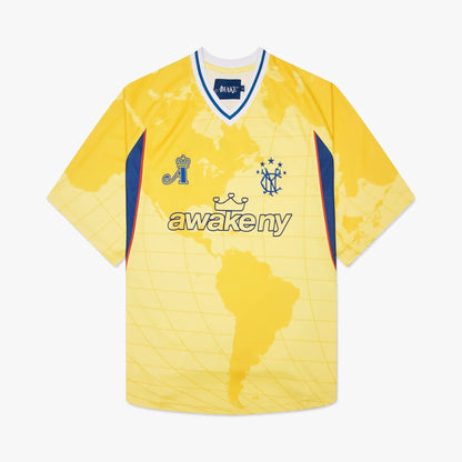 Awake NY Mundial Crown Jersey Yellow