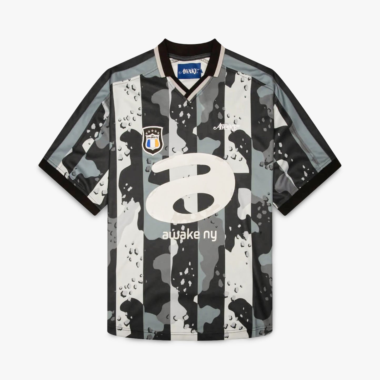 Awake NY Mobile Soccer Jersey Black