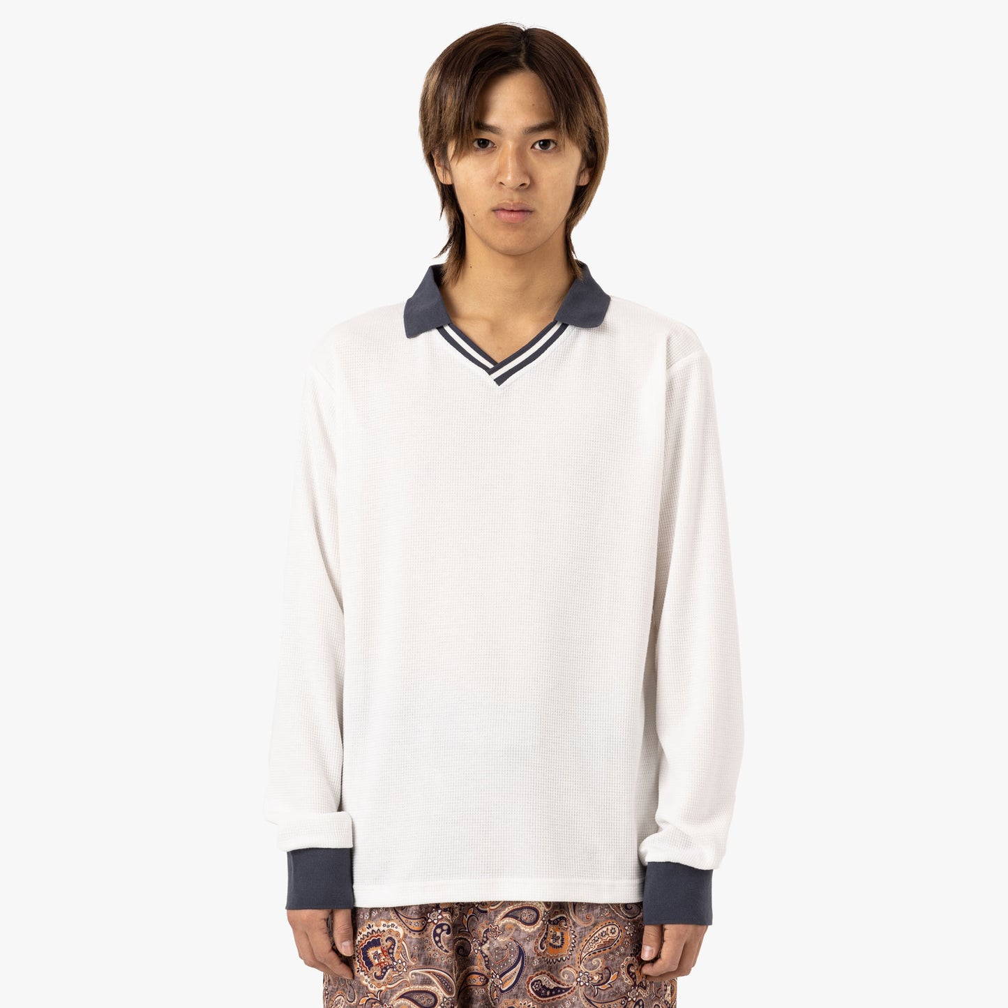 Brother Brother Keepers Thermique Polo Blanc / Gris