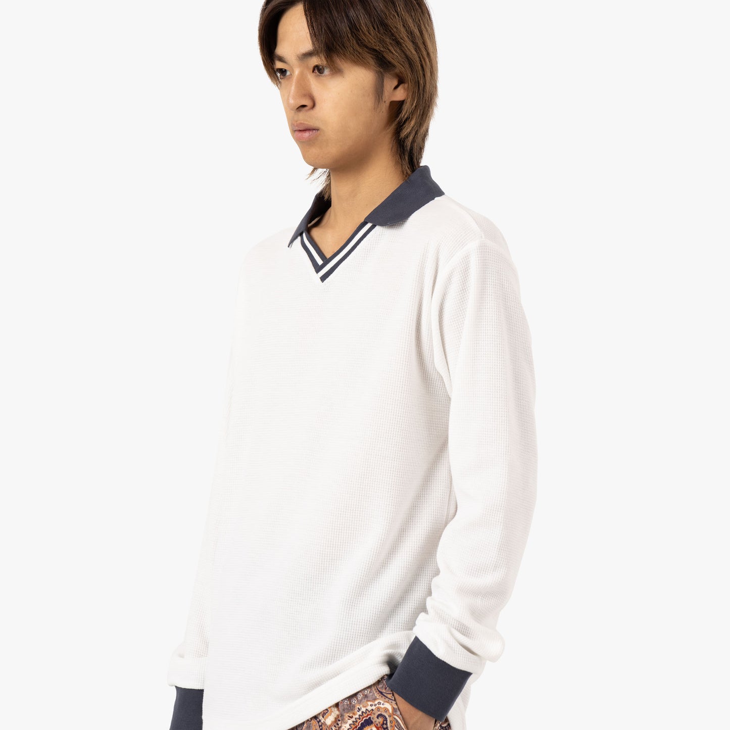 Brother Brother Keepers Thermique Polo Blanc / Gris