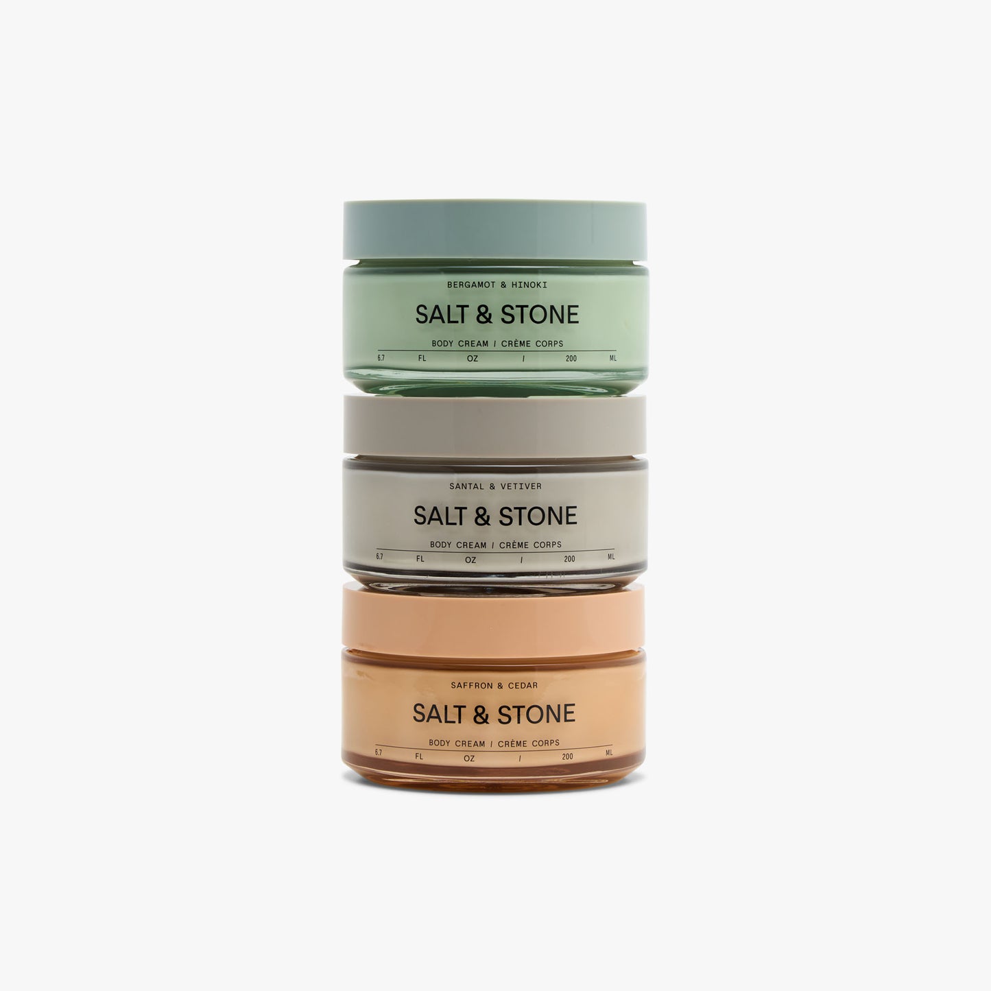 SALT & STONE Body Cream / Bergamot & Hinoki