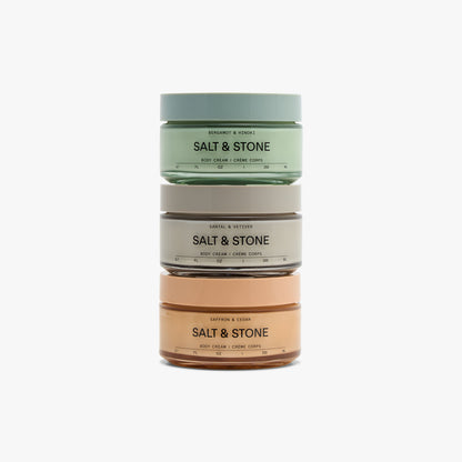 SALT & STONE Body Cream / Bergamot & Hinoki