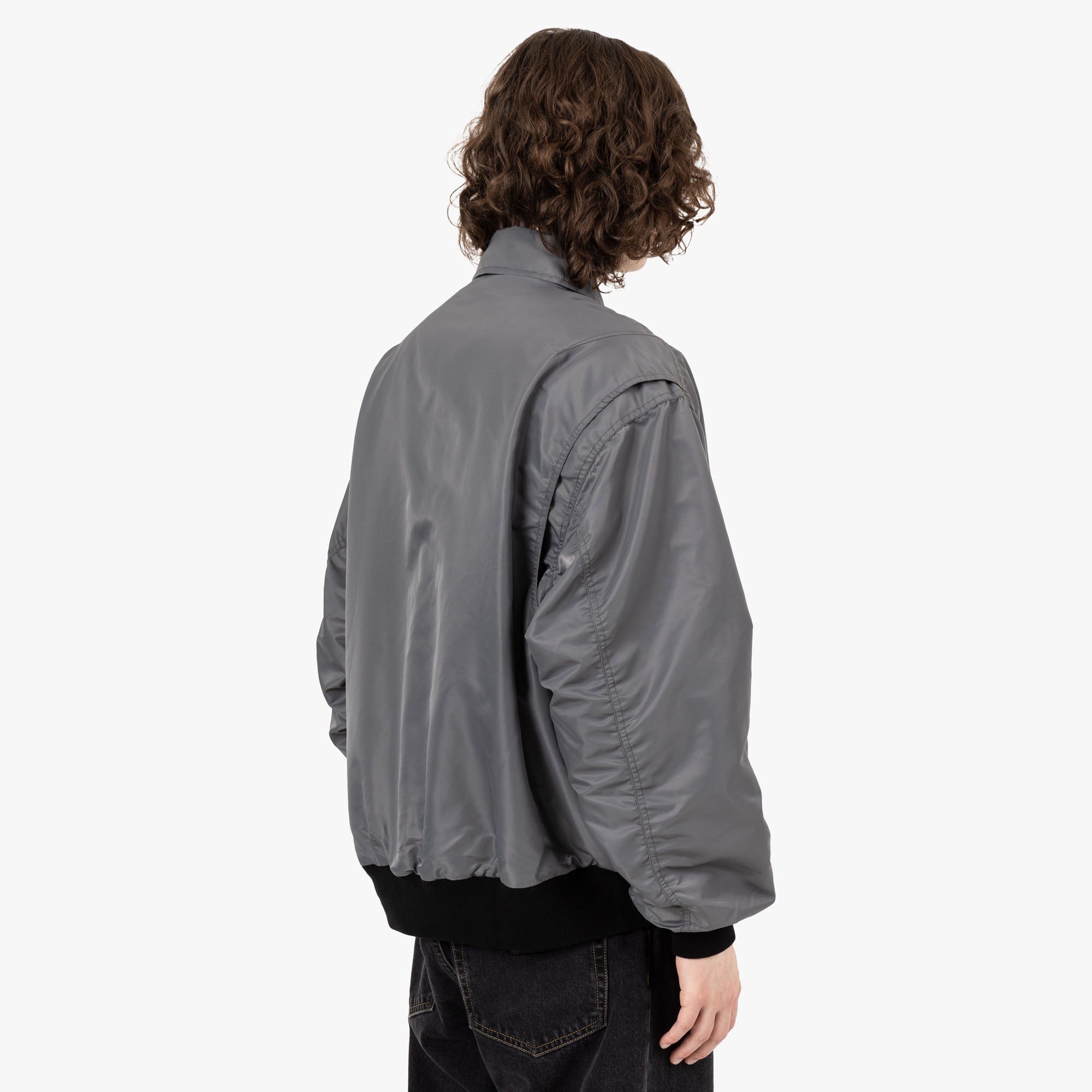Brain Dead 3D Flight Jacket / Steel – Livestock