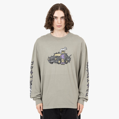 Brain Dead Bio Dog Long Sleeve T-shirt / Seagrass