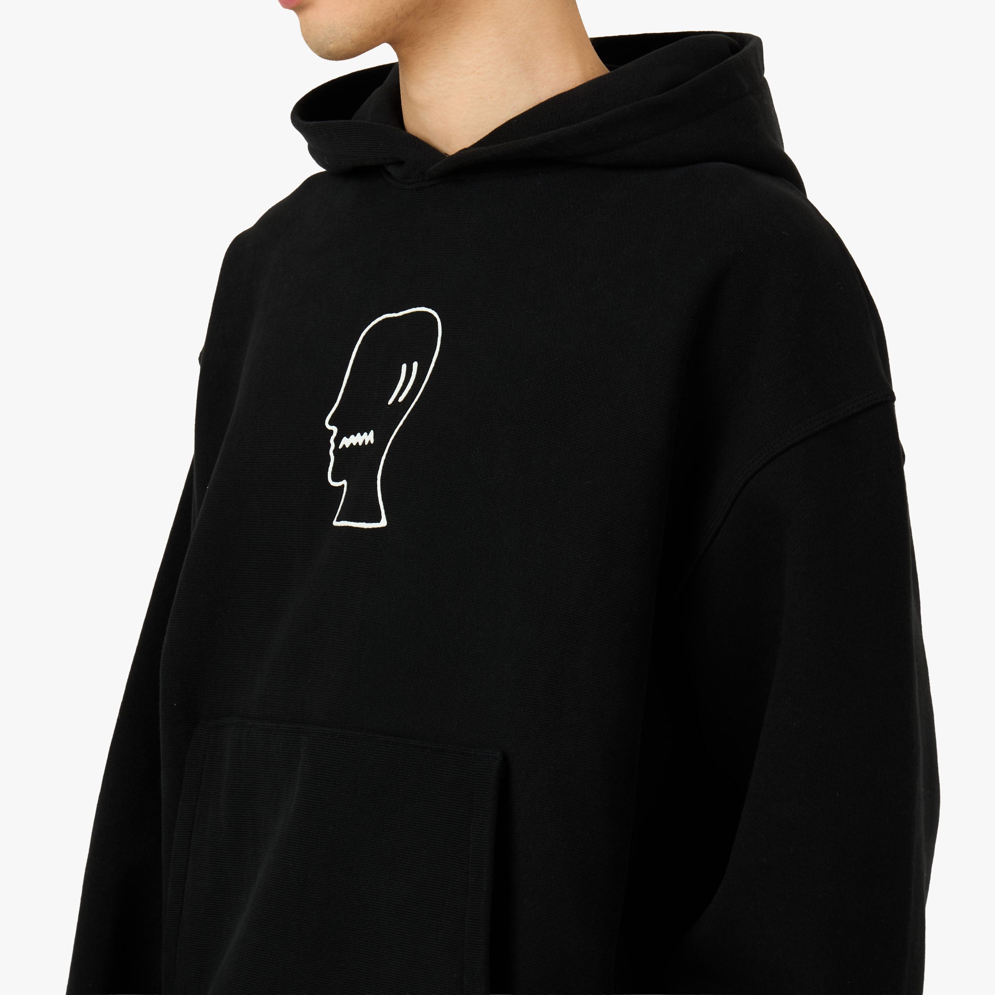 Brain Dead Logohead Hoodie Black – Livestock