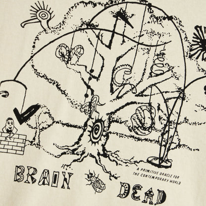 Brain Dead Oracle T-Shirt / Natural
