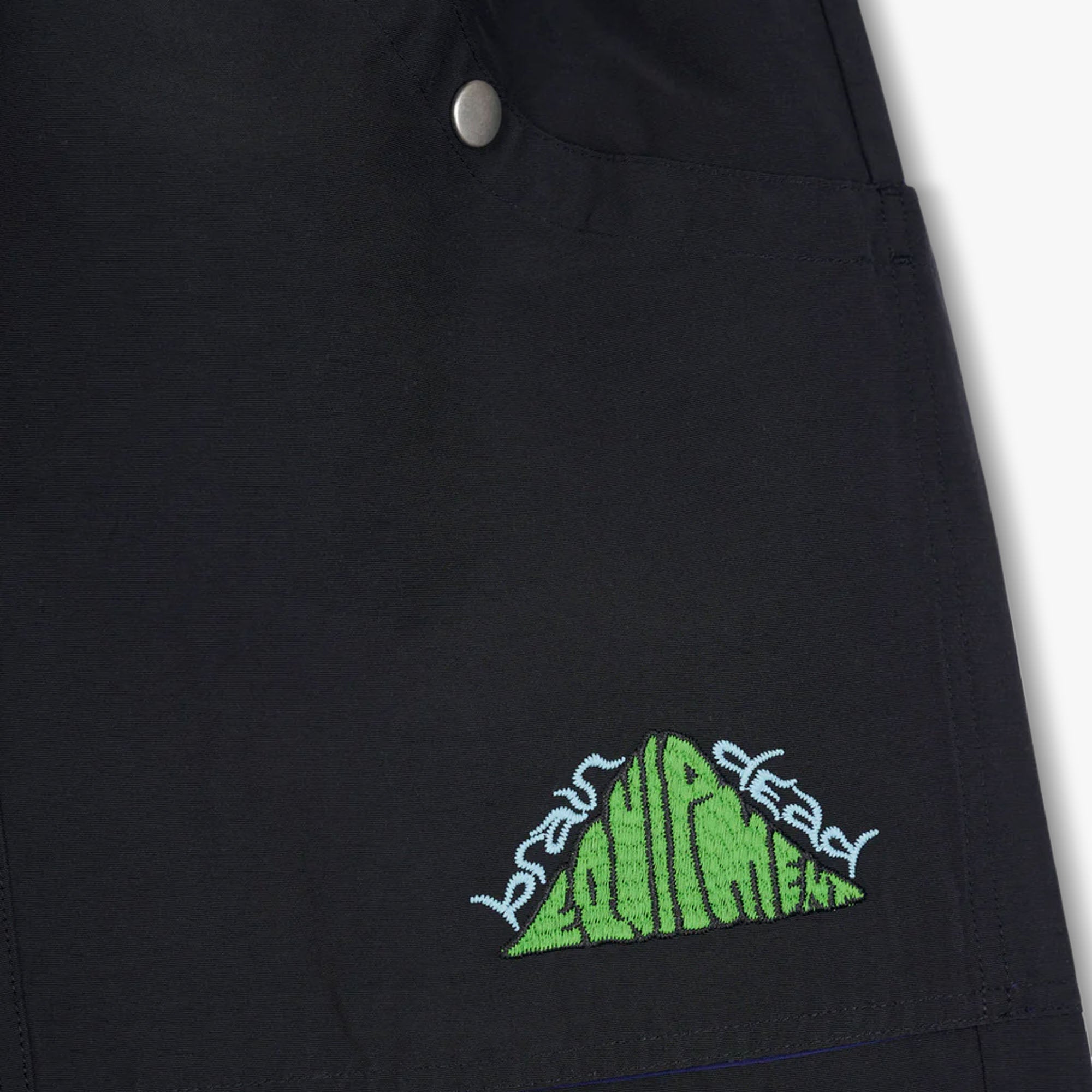 Brain Dead x All Rise Cotton Nylon Utility Short / Navy | Livestock