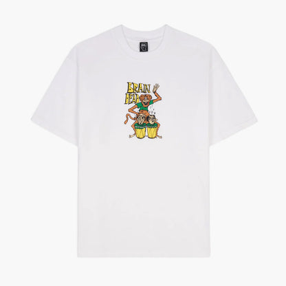 Brain Dead Bongo Brain T-Shirt / Blanc