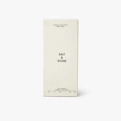 SALT & STONE Nettoyant corporel antioxydant / Santal et Vétiver