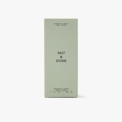 SALT & STONE Lotion corporelle / Bergamont & Hinoki