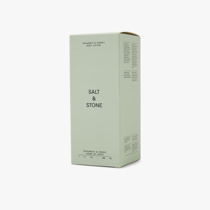 SALT & STONE Lotion corporelle / Bergamont & Hinoki