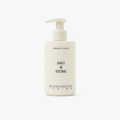 SALT & STONE Lotion corporelle / Bergamont & Hinoki