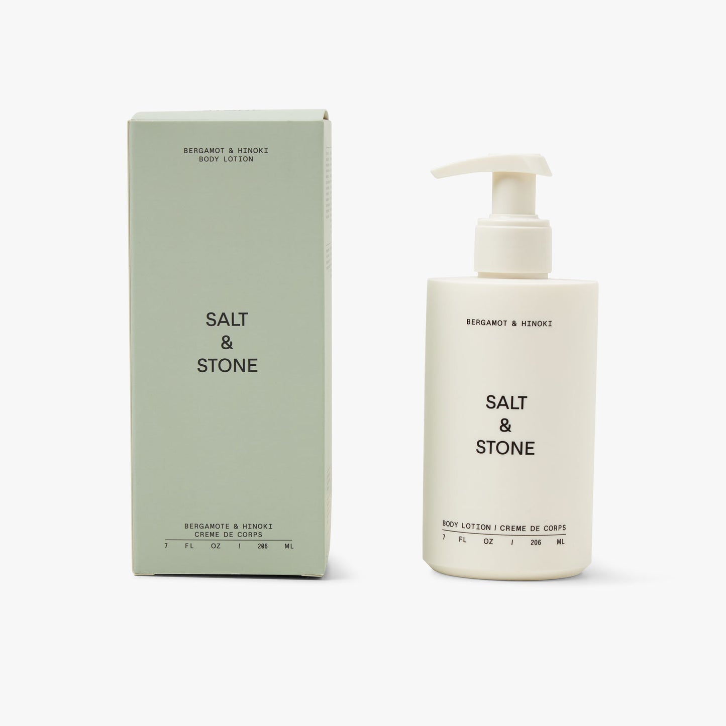 SALT & STONE Lotion corporelle / Bergamont & Hinoki