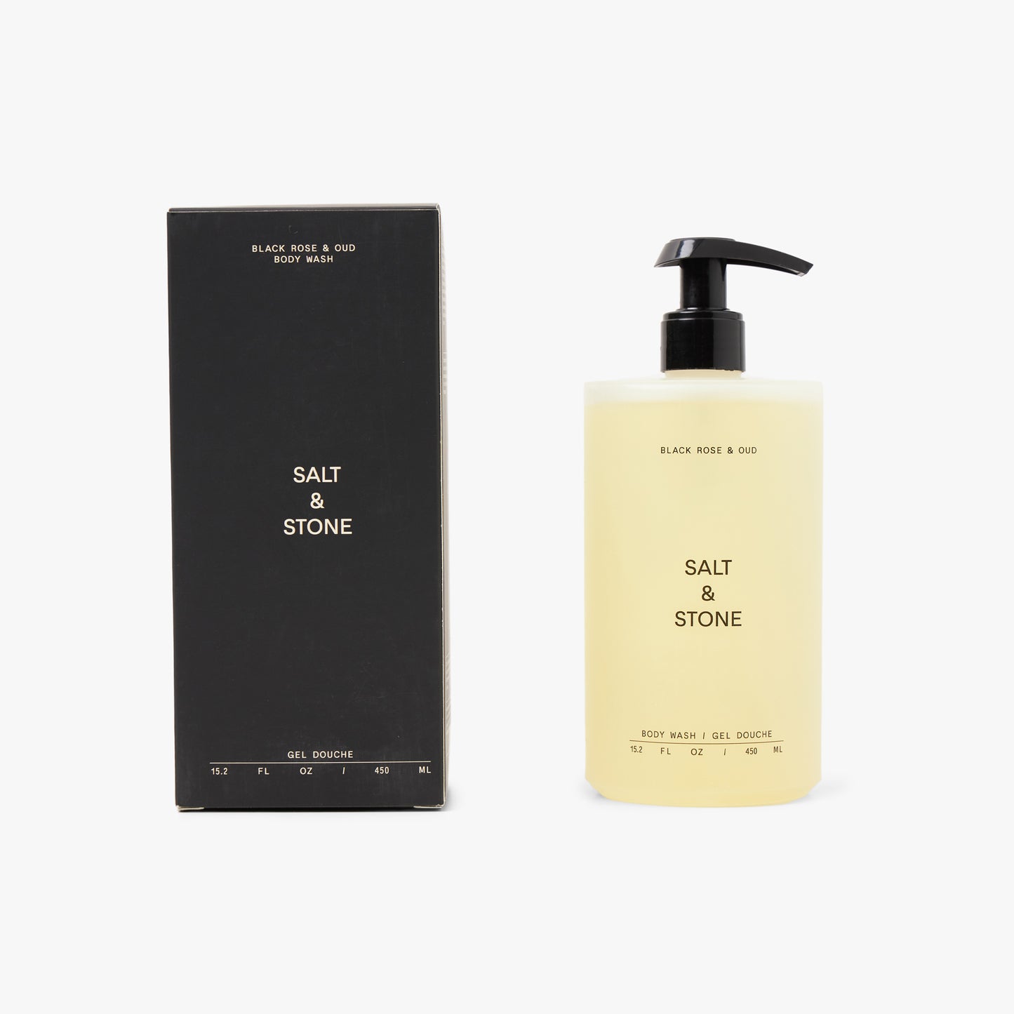 SALT & STONE Gel de Douche Rose Noir & Oud