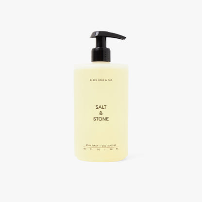 SALT & STONE Gel de Douche Rose Noir & Oud