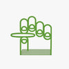 Mister Green Trifecta Bookends / Green 2