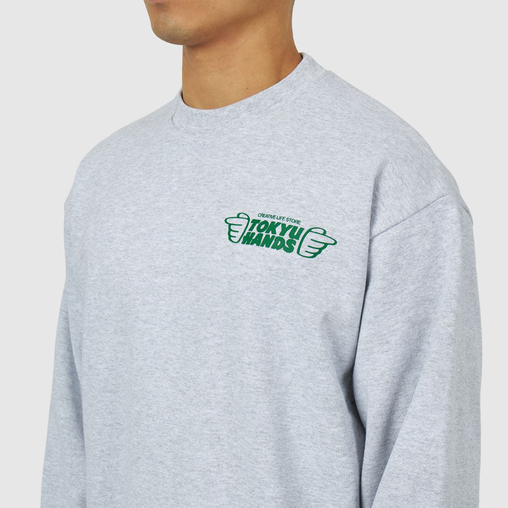 b.Eautiful Tokyu Hands Crewneck / Heather – Livestock