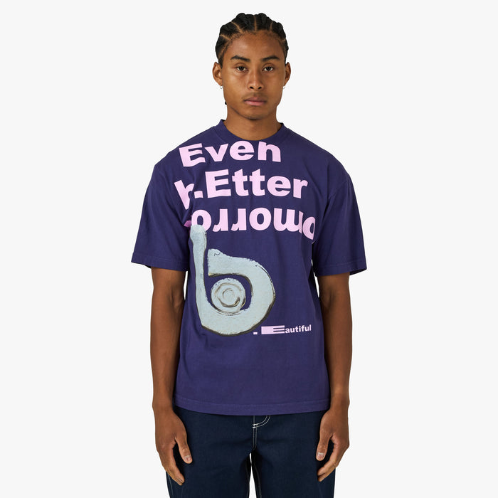 b.Eautiful « Even Better Tomorrow » T-shirt Mauve 1