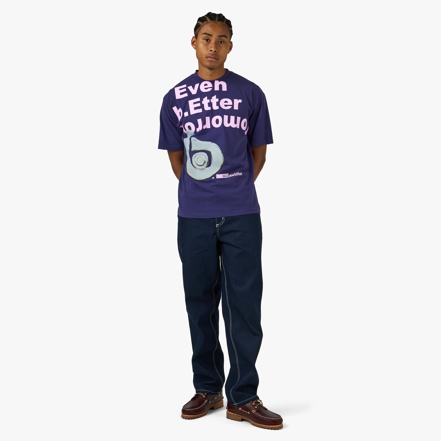 b.Eautiful Even Better Tomorrow T-Shirt Purple