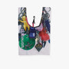 b.Eautiful Keychains Reusable Bag Mini White 2