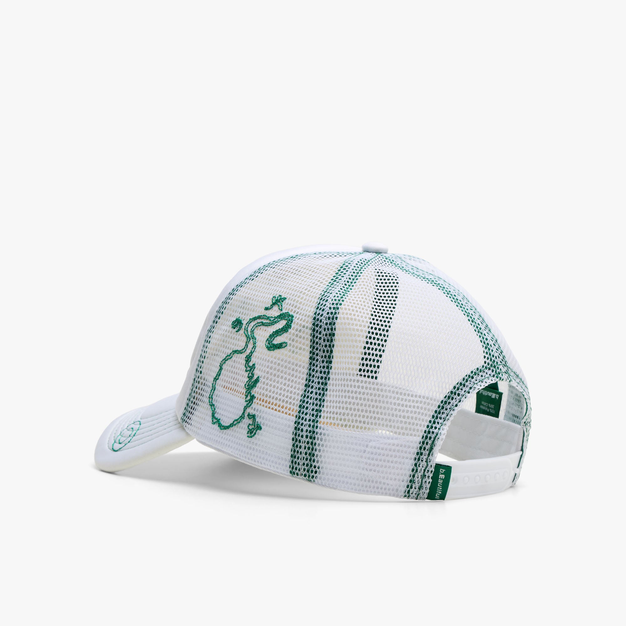 b.Eautiful b.i Foam Trucker Hat White / Green | Livestock