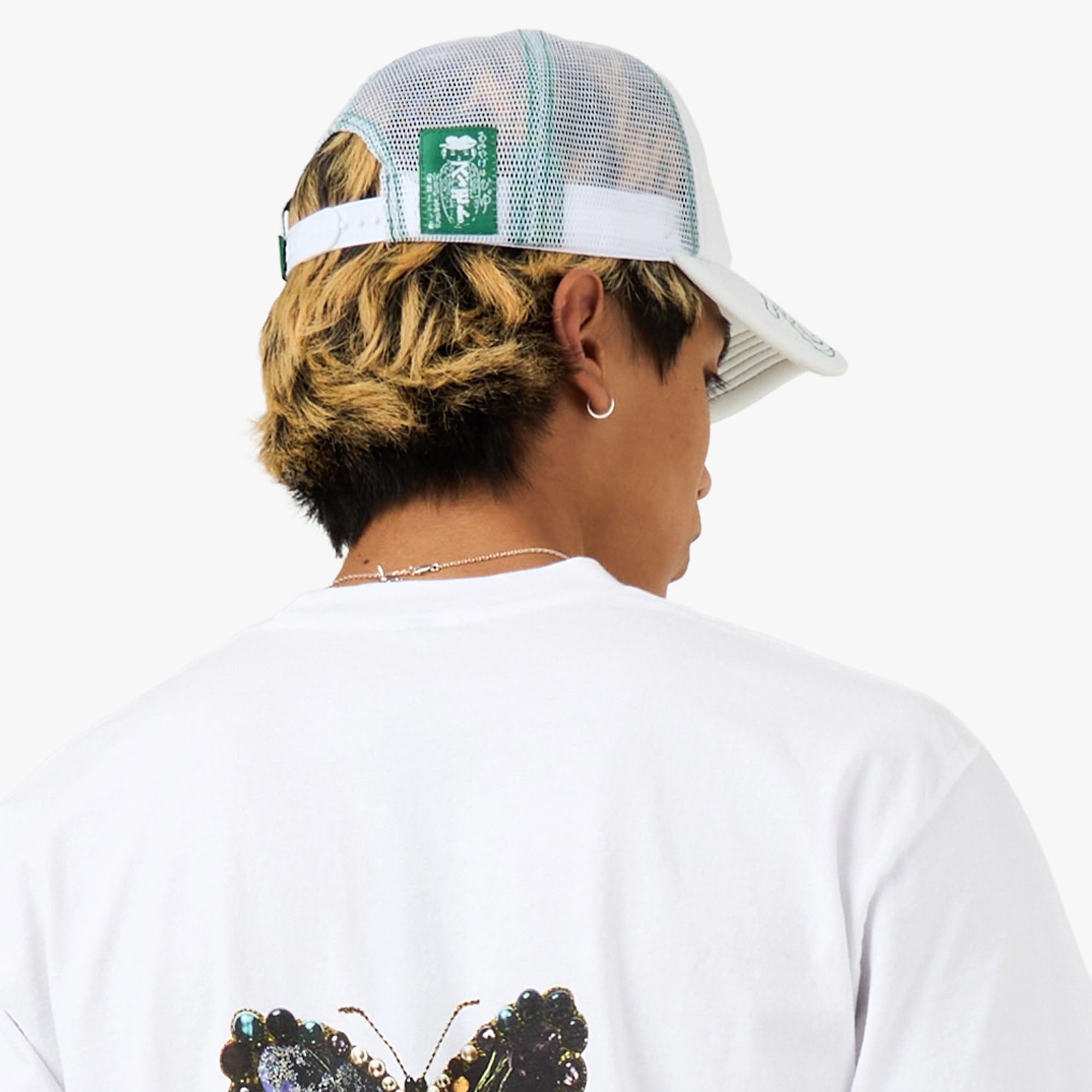 b.Eautiful b.i Foam Trucker Hat White / Green | Livestock