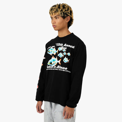 b.Eautiful Catch & Release Longsleeve Shirt Black