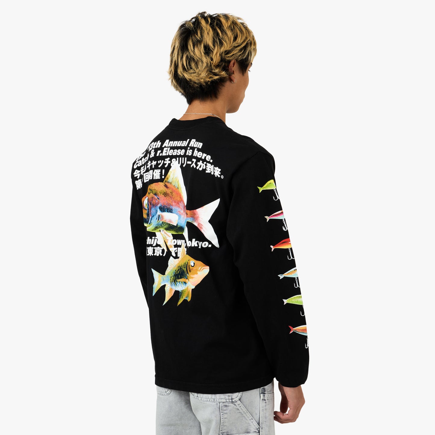 b.Eautiful Catch & Release Longsleeve Shirt Black