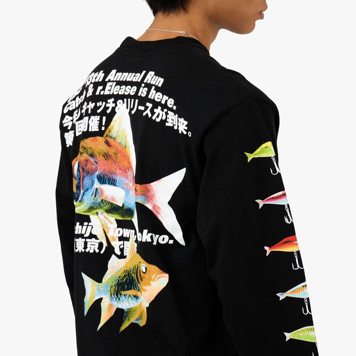 b.Eautiful Catch & Release Longsleeve Shirt Black
