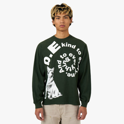 b.Eautiful Shiba Longsleeve Shirt Green
