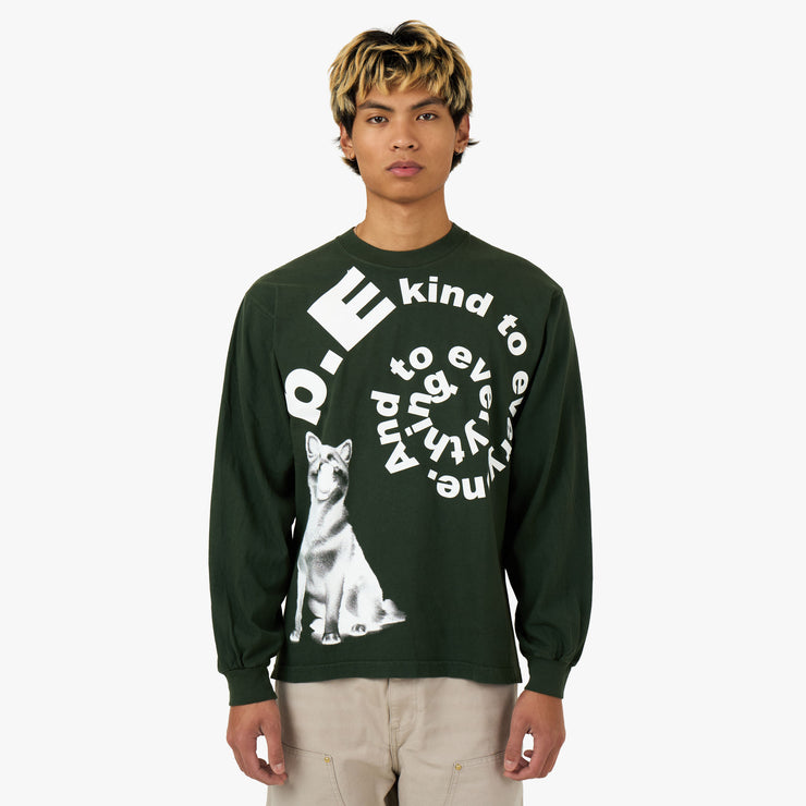 b.Eautiful Shiba Longsleeve Shirt Green 1