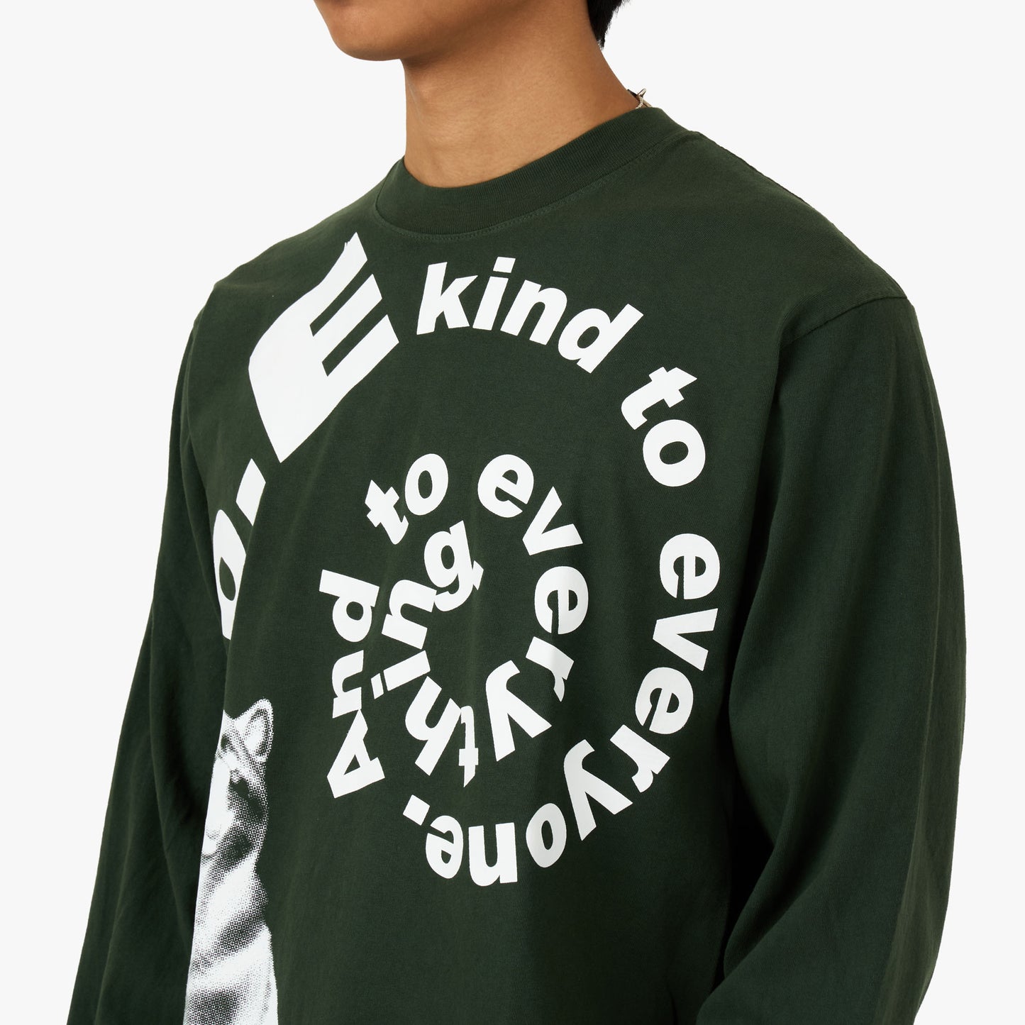 b.Eautiful Shiba Longsleeve Shirt Green