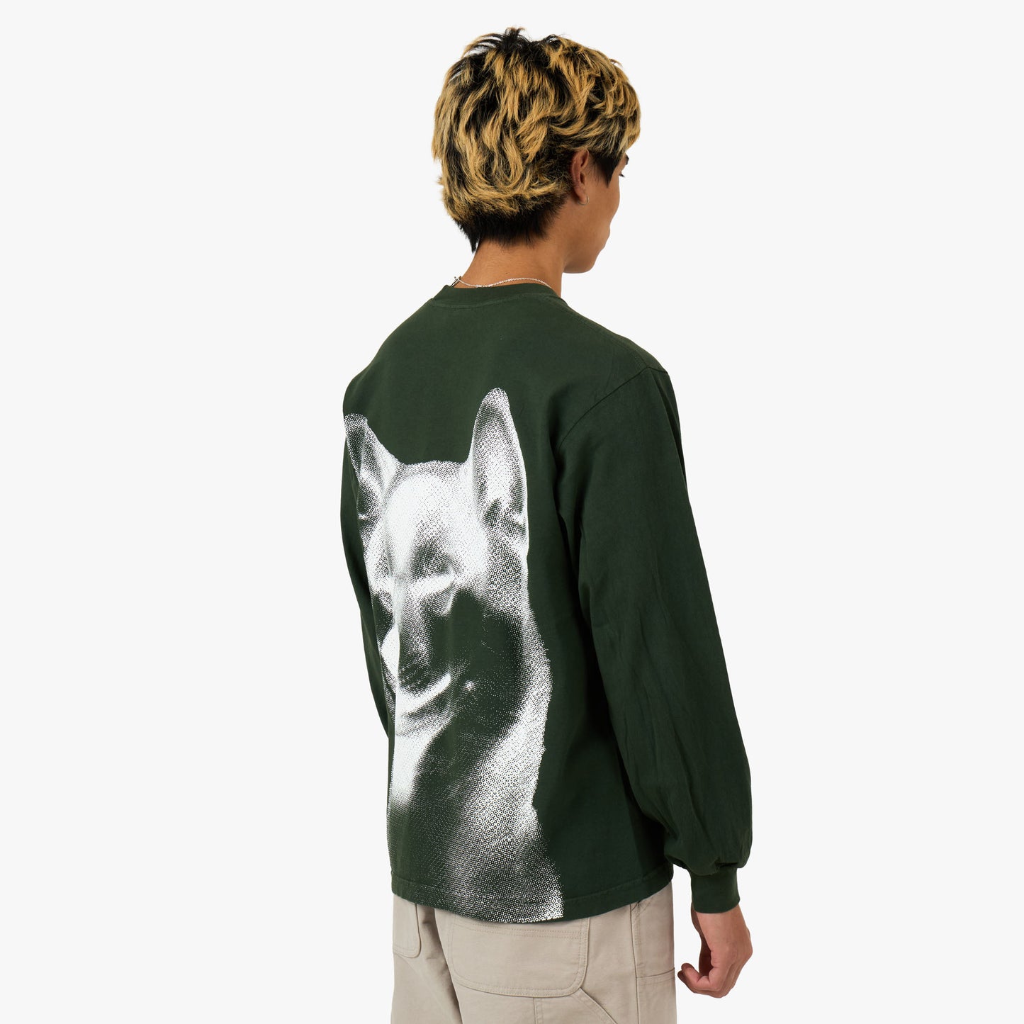 b.Eautiful Shiba Longsleeve Shirt Green