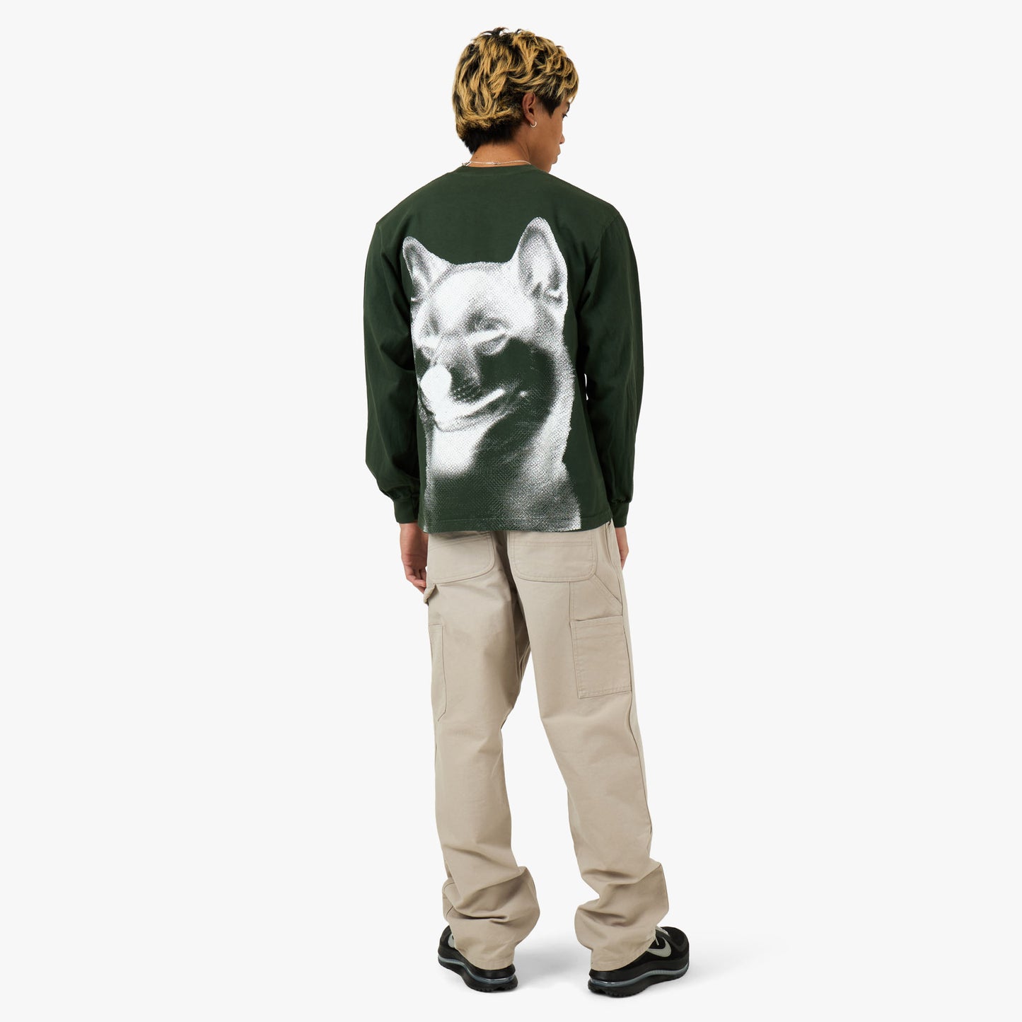 b.Eautiful Shiba Longsleeve Shirt Green