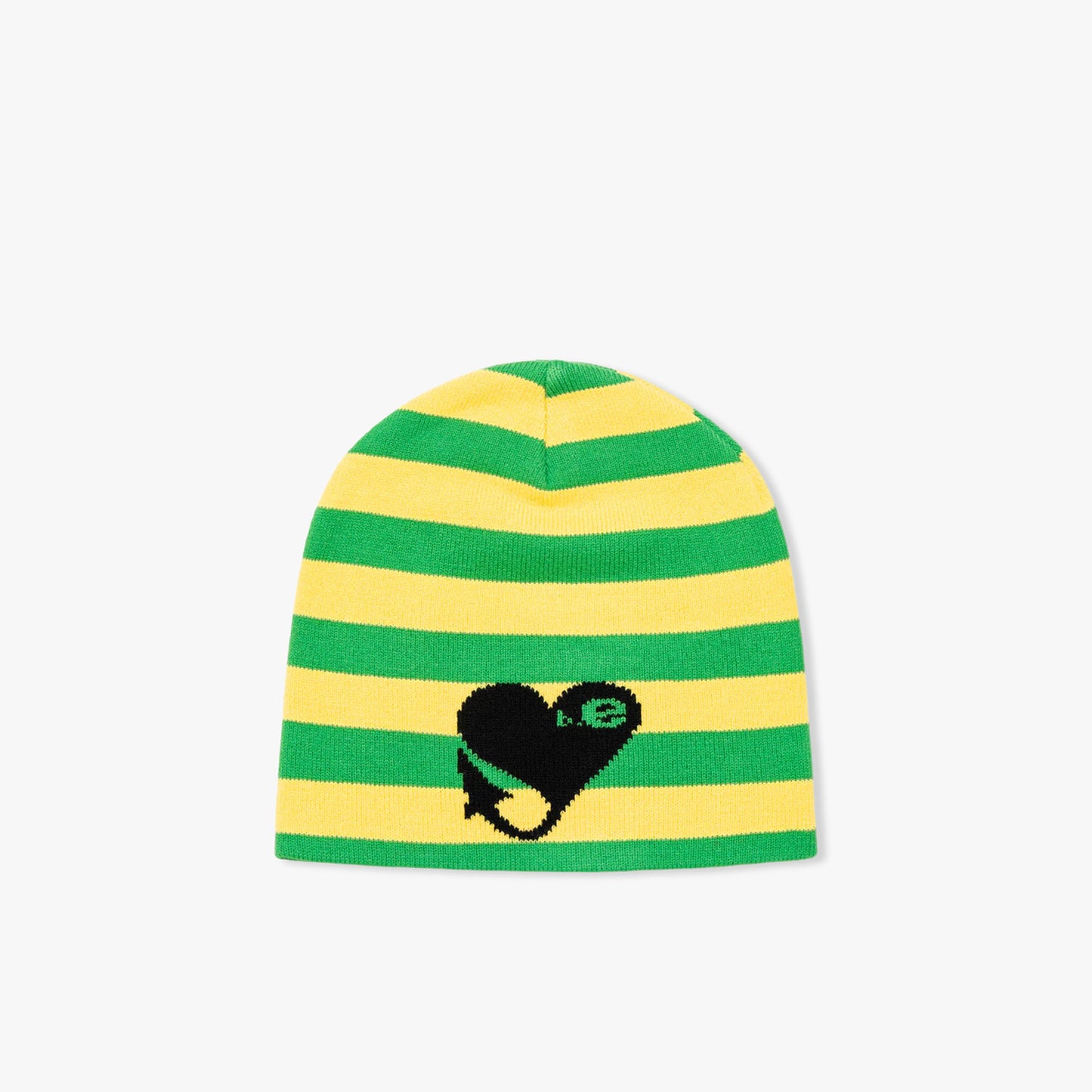 b.Eautiful x Sara Yukiko b.e Bad Beanie Vert / Jaune