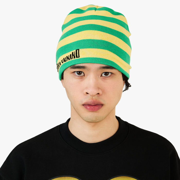 b.Eautiful x Sara Yukiko b.e Bad Beanie Vert / Jaune 1