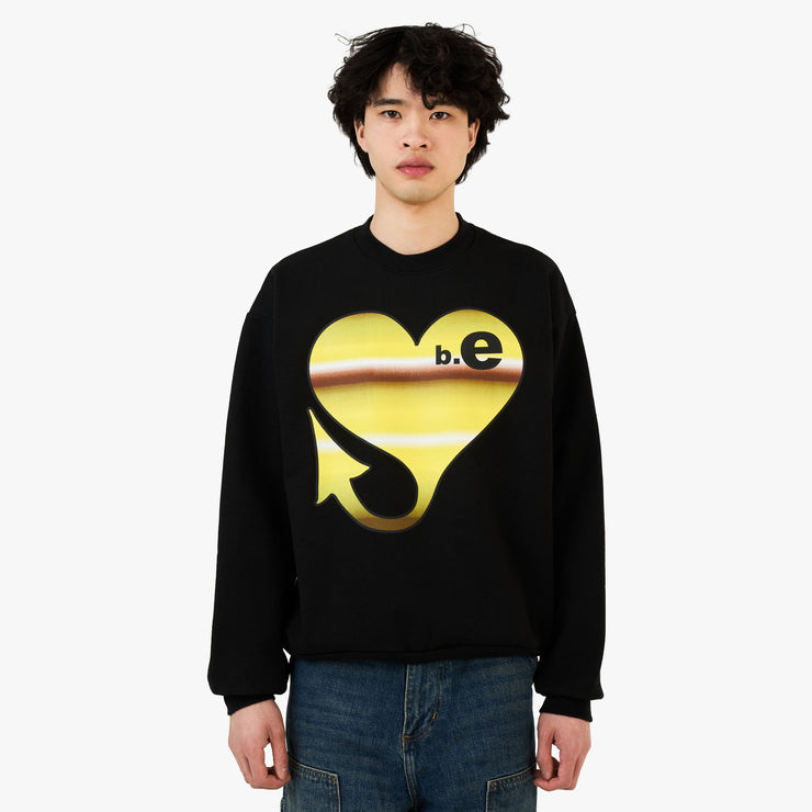 b.Eautiful x Sara Yukiko b.e Bad Sweatshirt Noir 1