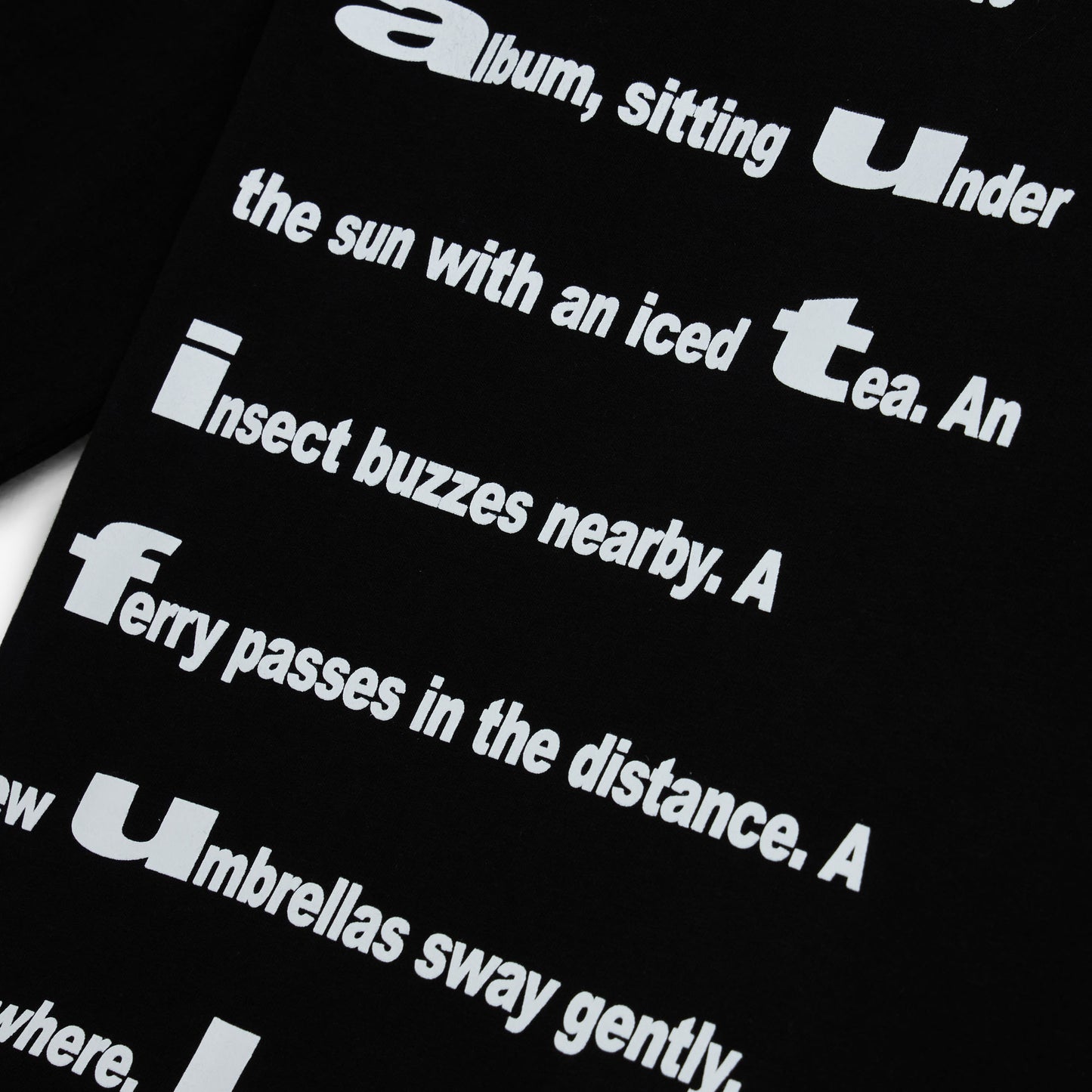 b.Eautiful Poem LS Shirt Black