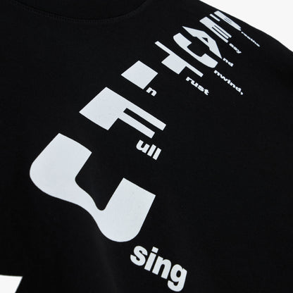 b.Eautiful Poem LS Shirt Black