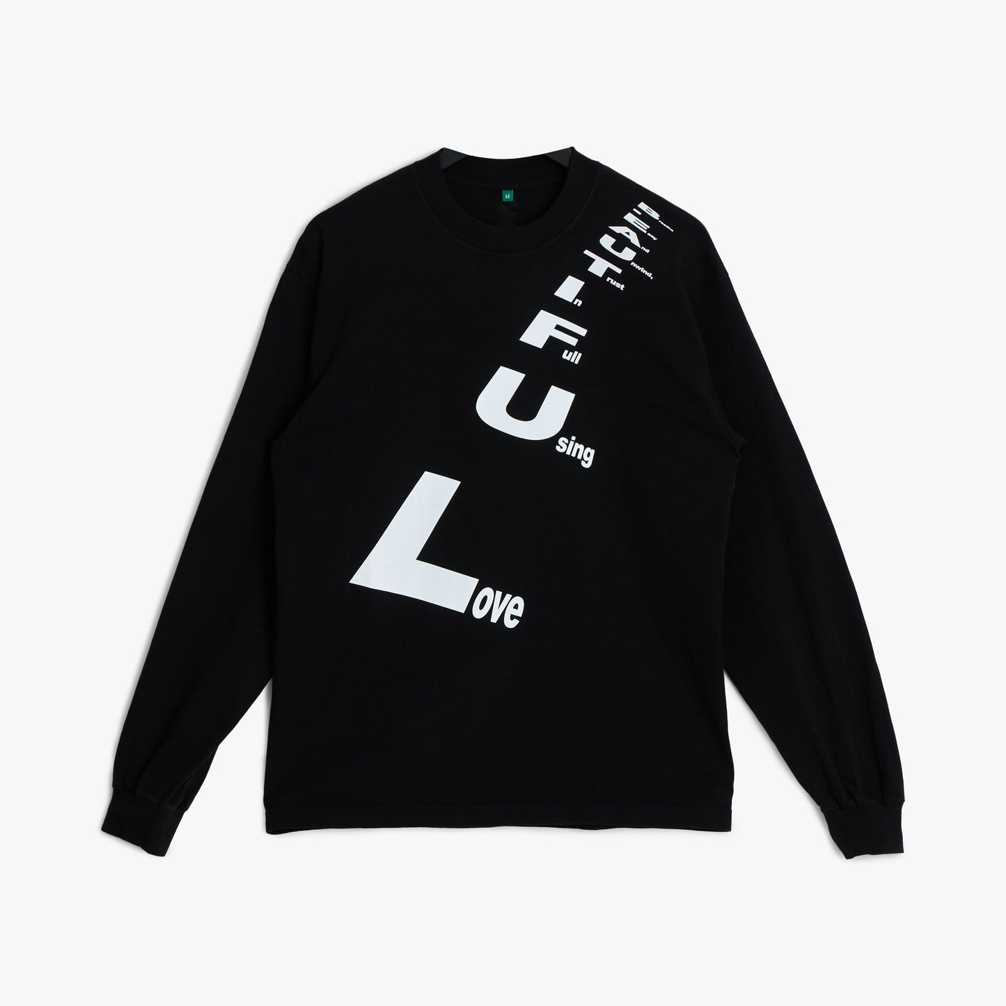b.Eautiful Poem LS Shirt Black