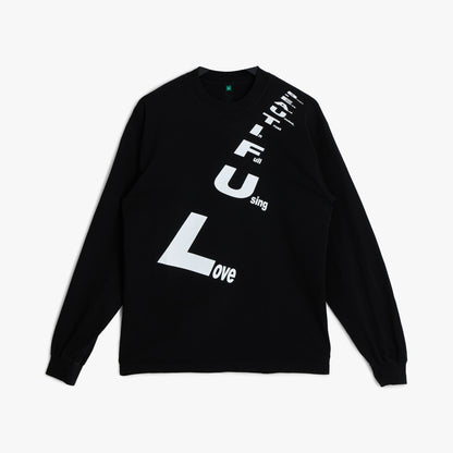 b.Eautiful Poem LS Shirt Black