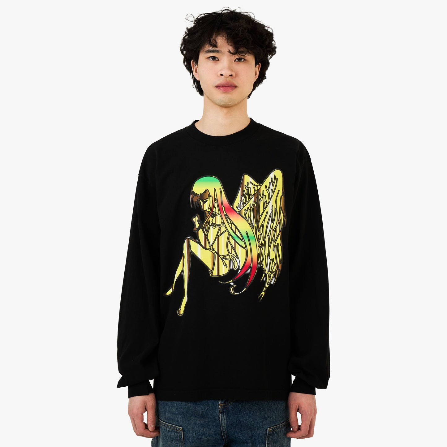 b.Eautiful x Sara Yukiko b.e Angel LS Shirt Noir